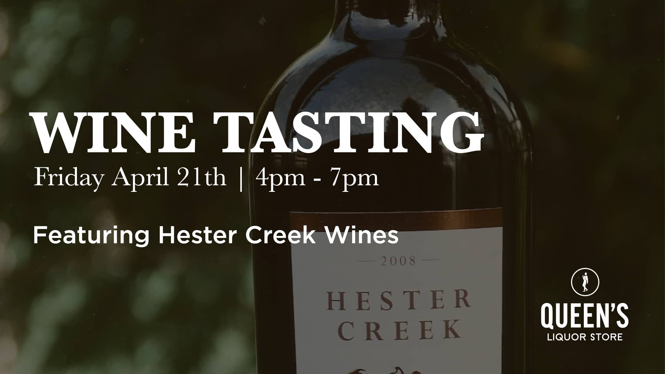 Hester Creek Tasting at Queens Liquor Store