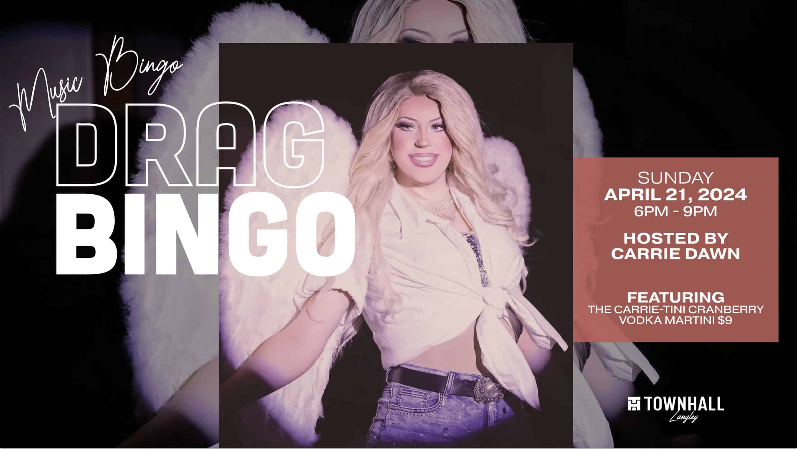 Music Bingo & Drag Show at Townhall Langley